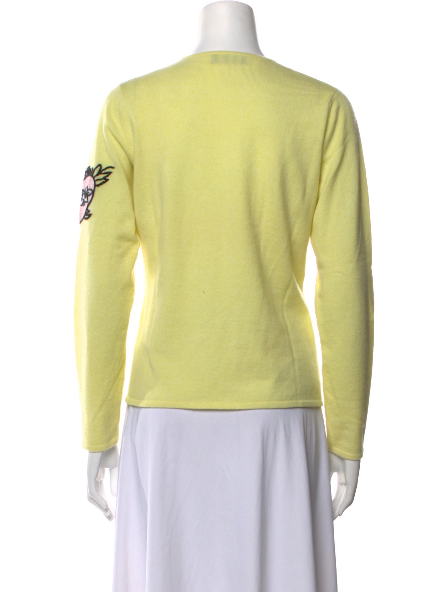 Hobbs London Cashmere Graphic Print Sweater